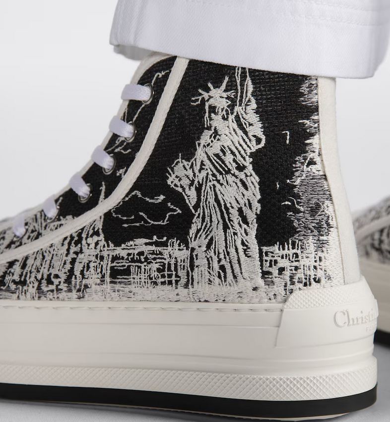 Walk'n'Dior High-Top Platform Sneaker