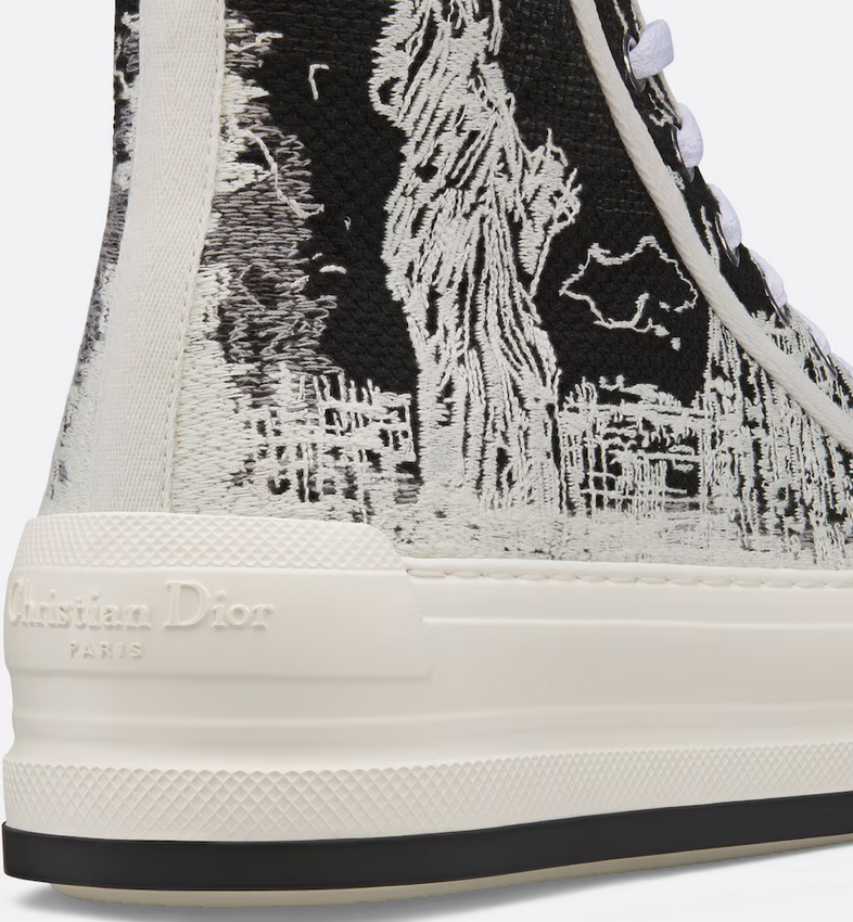 Walk'n'Dior High-Top Platform Sneaker