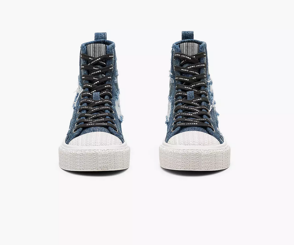 The Rip And Repair Denim High Top Sneaker