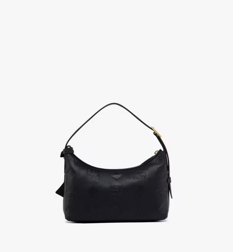 Travia Quilted Shoulder Bag in Crushed Leather