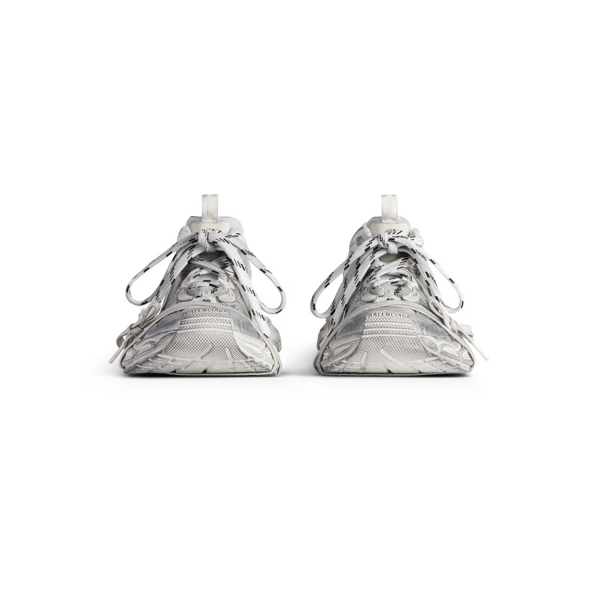 Women's 3xl Summer Mesh Sneaker in White/silver